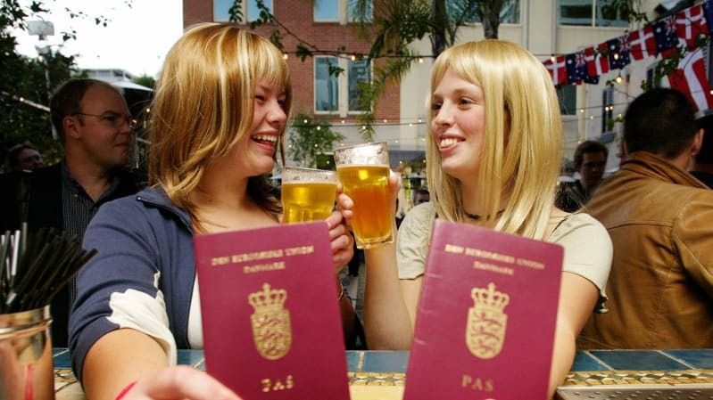 Đan Mạch là một trong 2 nước sở hữu cuốn hộ chiếu 'quyền lực' đứng thứ 5 trên thế giới. (Nguồn: Getty Images)
