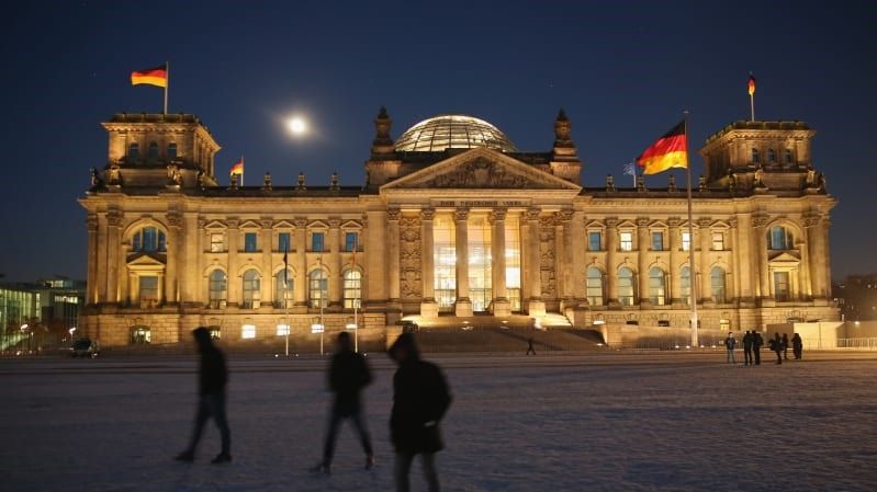 Tòa nhà Quốc hội Đức. (Nguồn: Getty Images)
