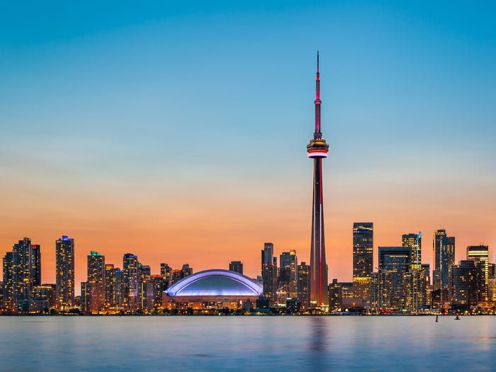 Thành phố Toronto, Canada. (Nguồn: Shutterstock)